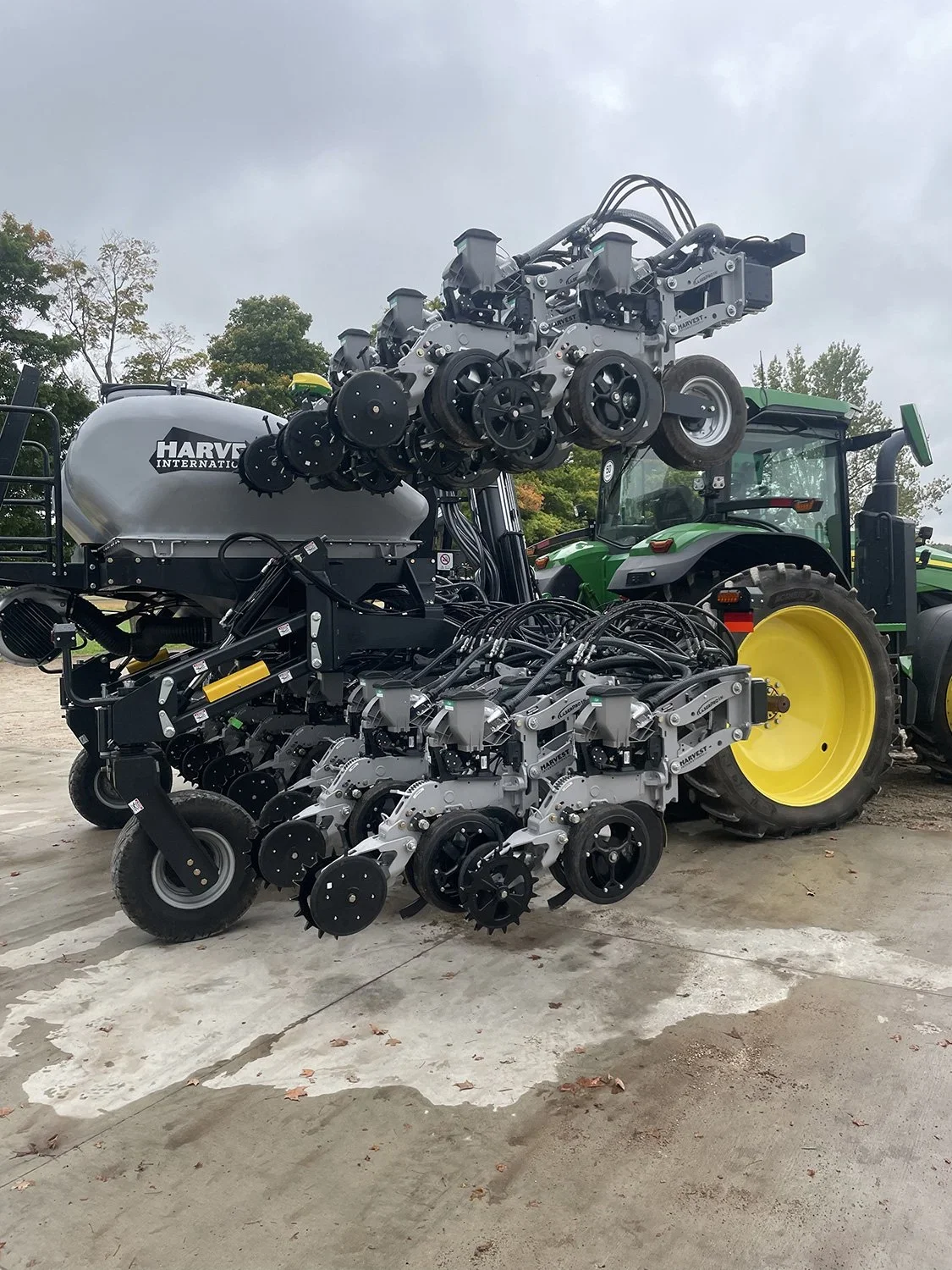 Custom built stack fold twin row