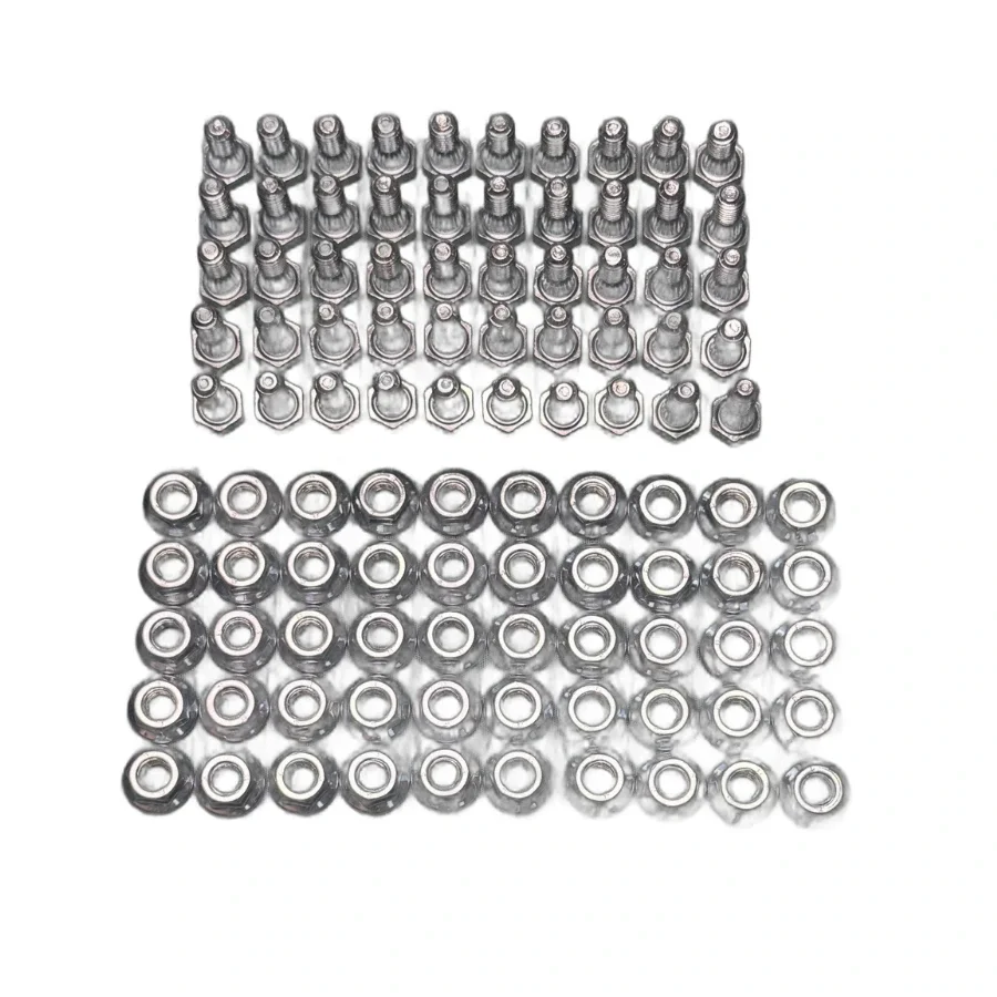 Section Bolt & Nut Package - 50 Bolts / 50 Nuts