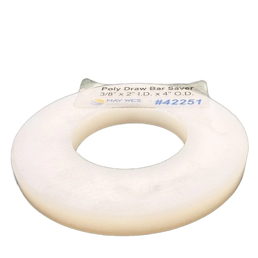 May-Wes MW42251 draw bar saver, 3/8" thick with 2" ID and 4" OD