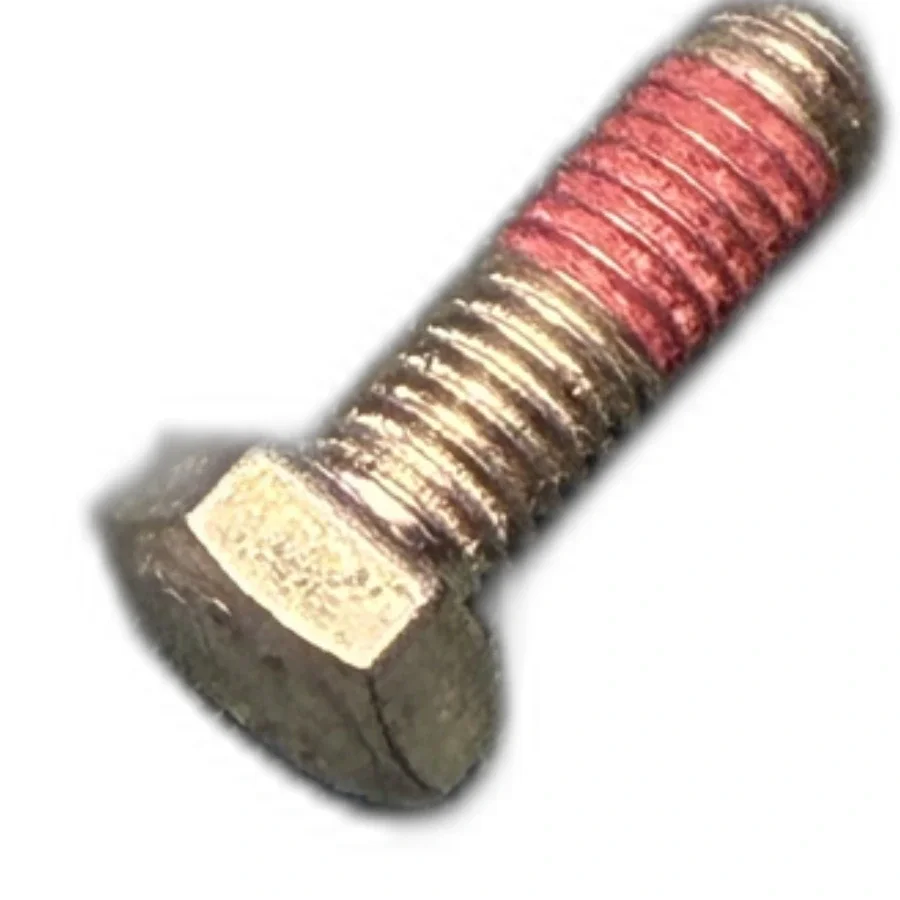 Schumacher 10067 M6 x 18 grade 10.9 bolt with Loctite for knife heads and connecting plates