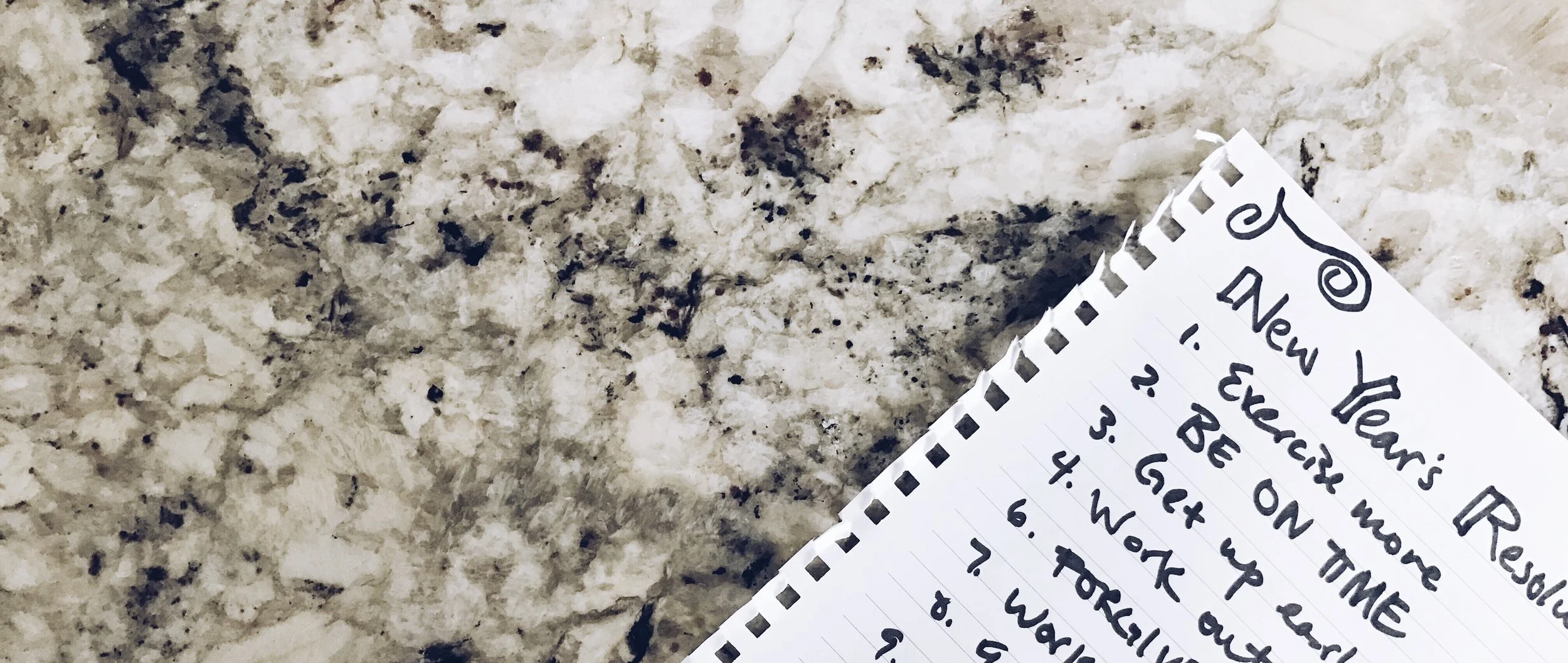New Year’s Resolutions