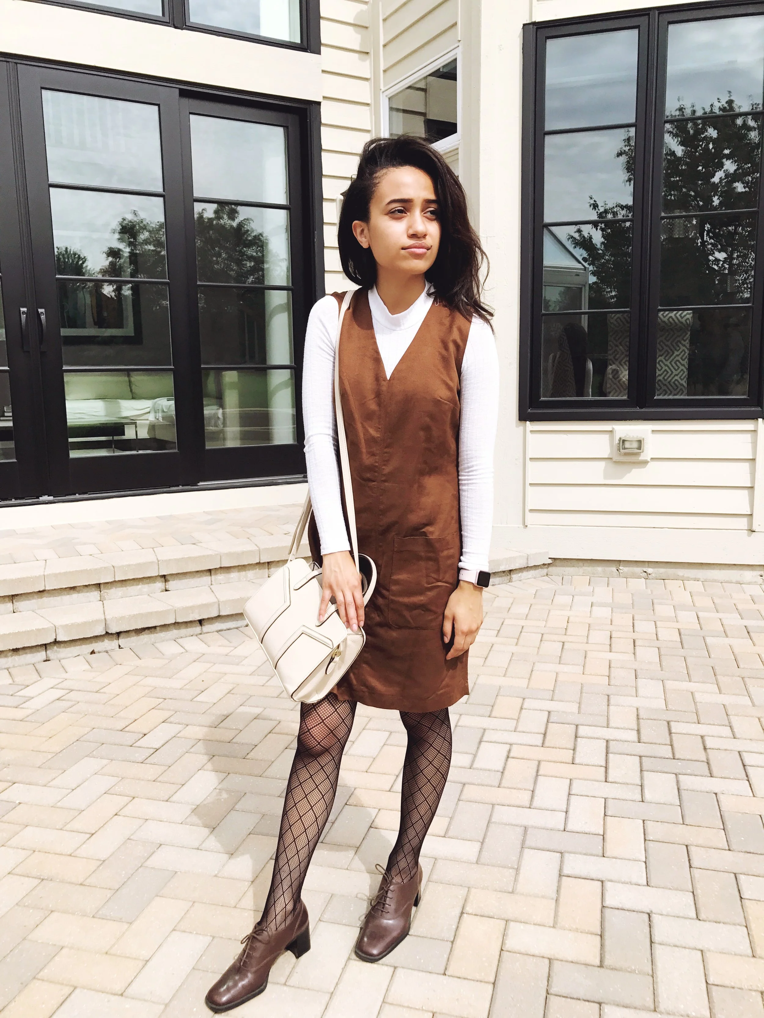 #WhatIWoreToChurch 4 | The Throwback Look