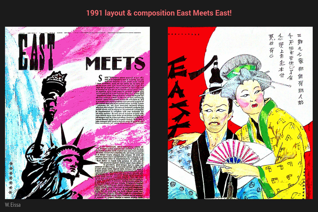 "Advertising Layout Sketch"