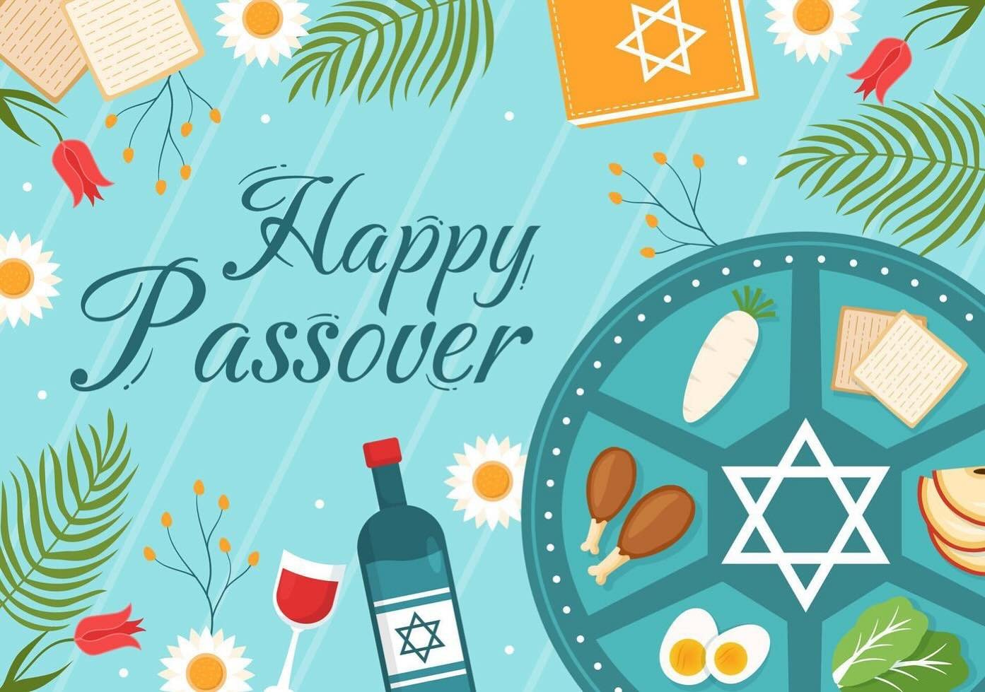 To our Jewish friends who celebrate, chag Pesach kasher vesame&rsquo;ach 💙🍷✡️