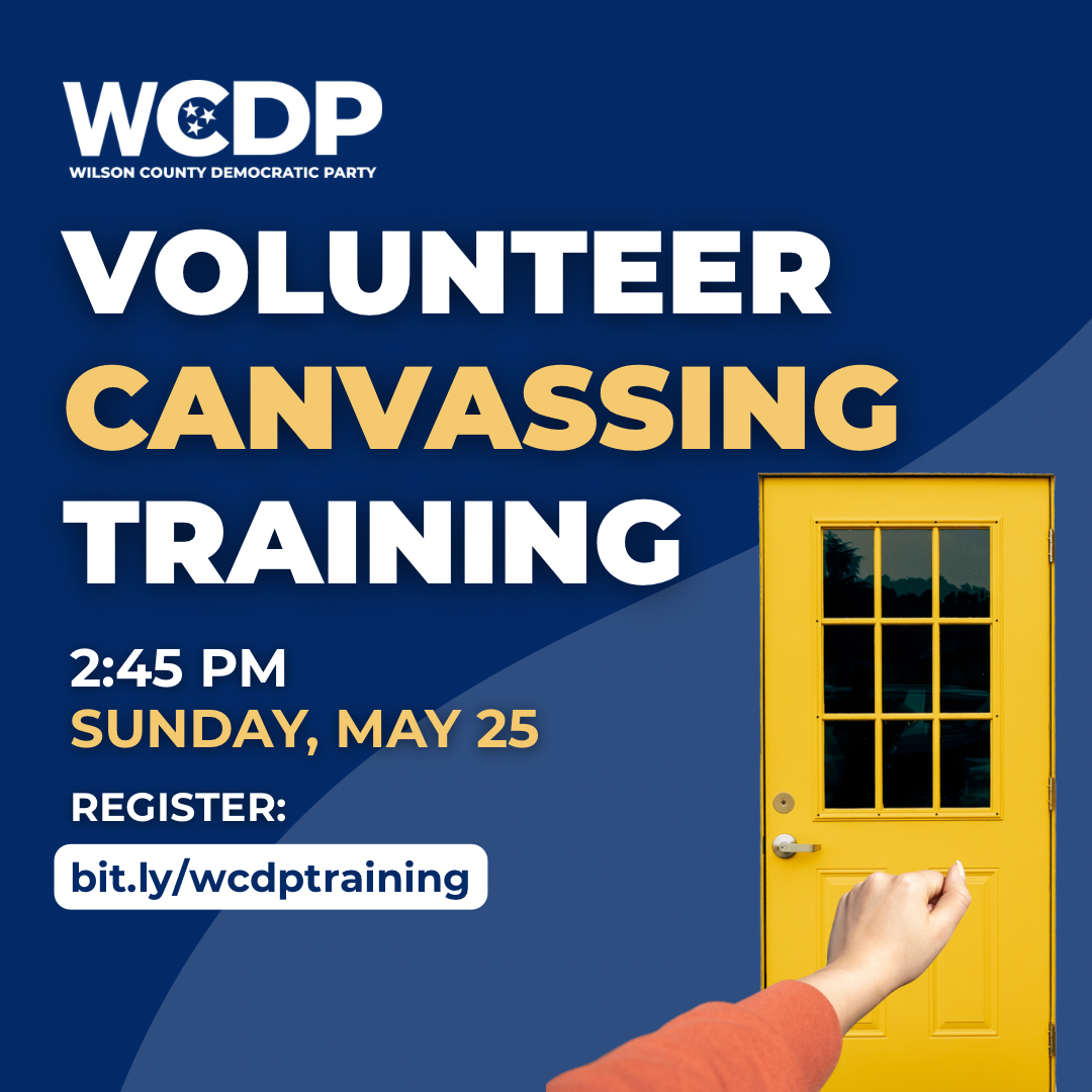 Canvassing (Door Knocking) Volunteer Training 
