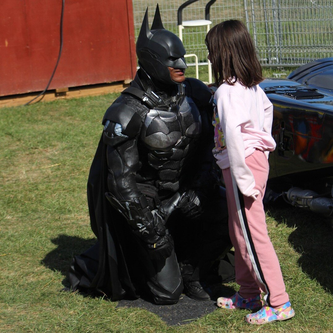 The Dark Knight, The Caped Crusader, Defender of Gotham. However you know him, Brampton Batman is here all day for photo ops! Don't miss your chance to meet him at the WoodbridgeFair!
.
.
.
#2022WoodbridgeFair #175thWoodbridgeFair #Fair #FallFair #Wo