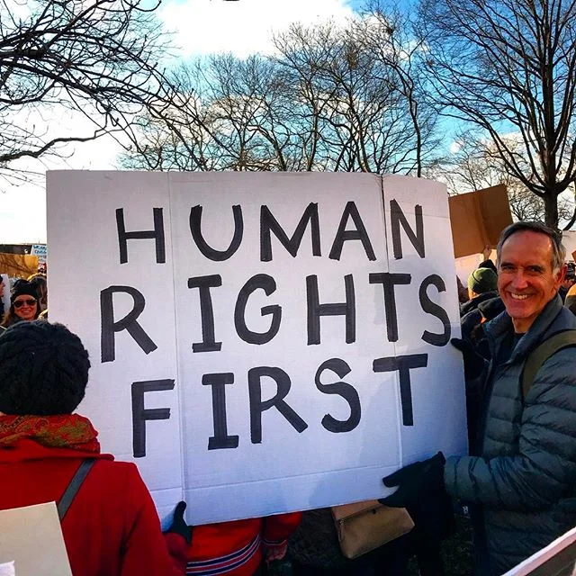 These protesters represent the best of America #45to45 #nobannowall #nomuslimban #nomuslimregistry #americaforall #strongertogether #unitedwestand #dissent #ACLU #Patriotism #fightback