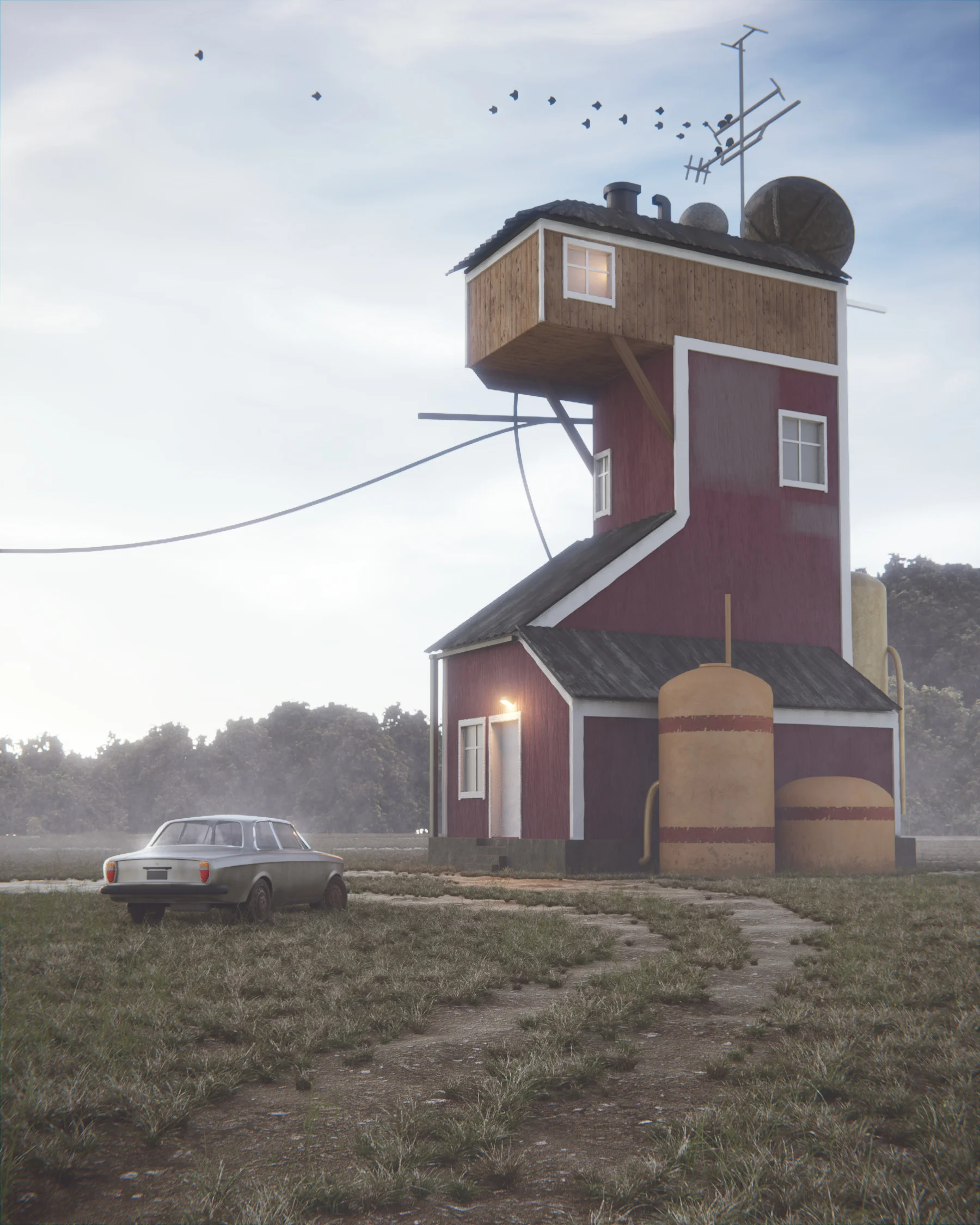 By Jonatan Mercado using Blender and Cycles. 