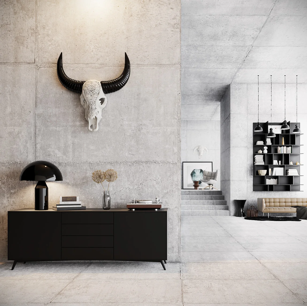 Created by Joan Savalli , using the Concrete and Grunge textures.
