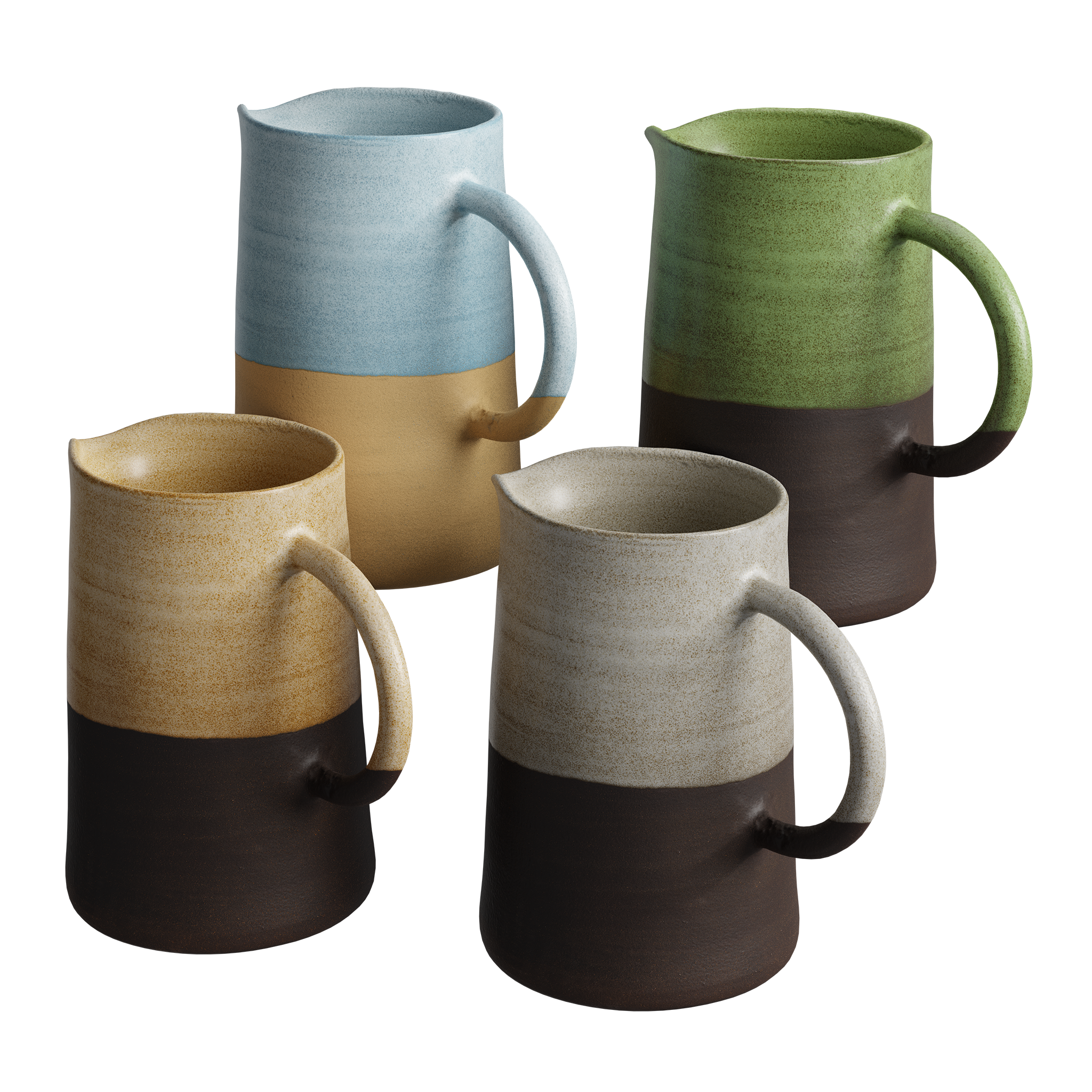 Rustic Ceramic Jug Model