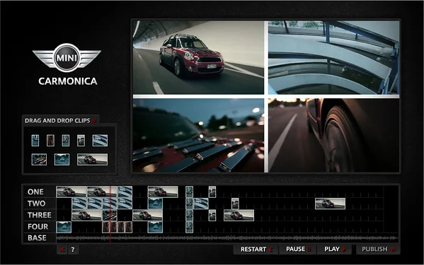   Visits to the Mini website were up 800% during the campaign and test-drives at the Mini Showroom were double the previous month.     