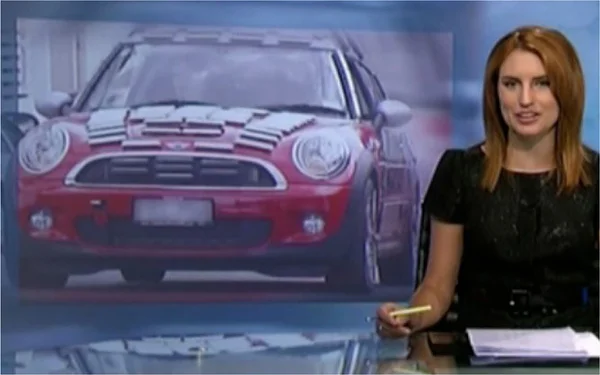   Local TV and print media spread the word, with news of the Carmonica reaching 1.1 million New Zealanders. Top Gear UK has also filmed a piece on the car, set to screen this year during Season 16  
