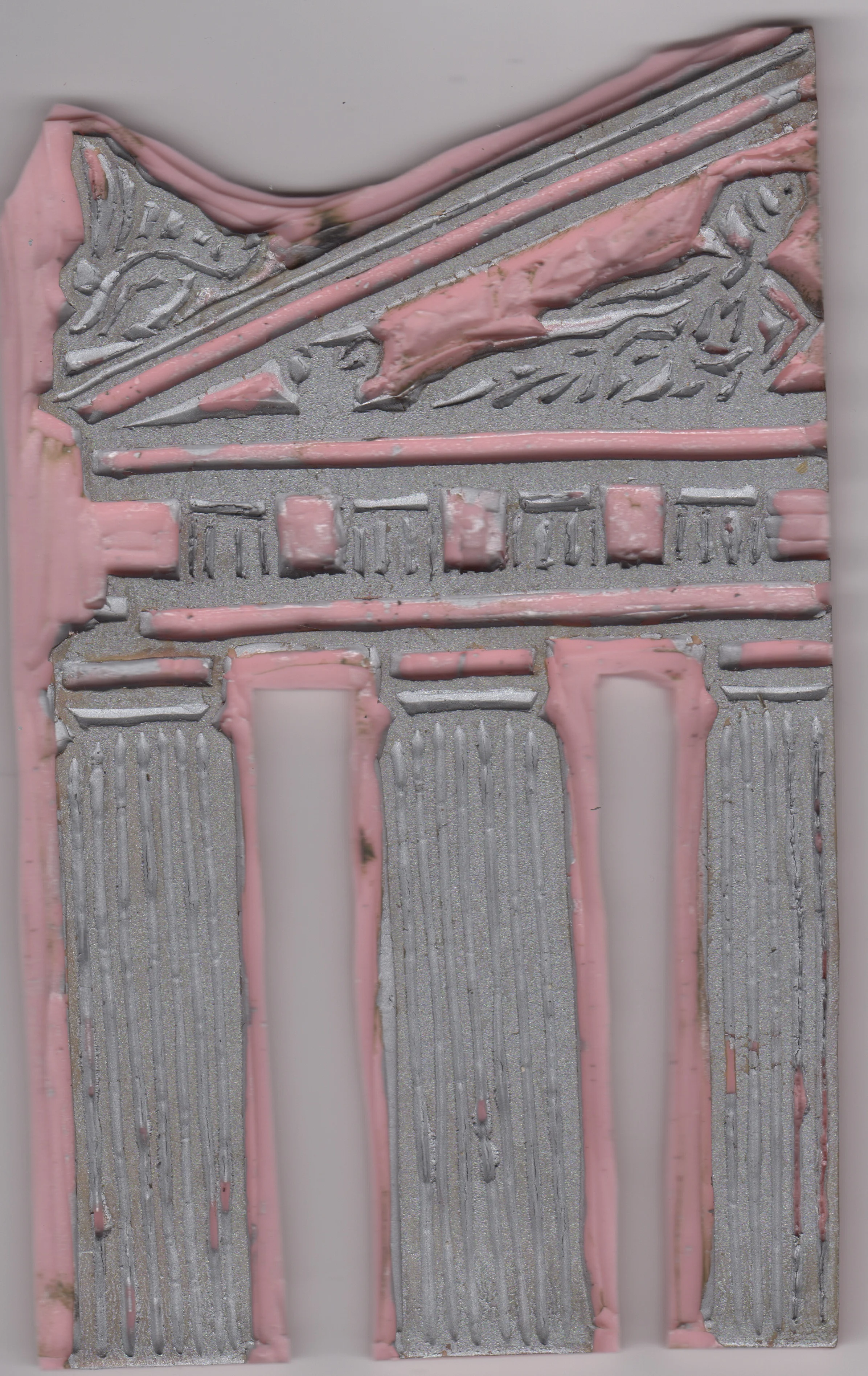 Columns and Pediment