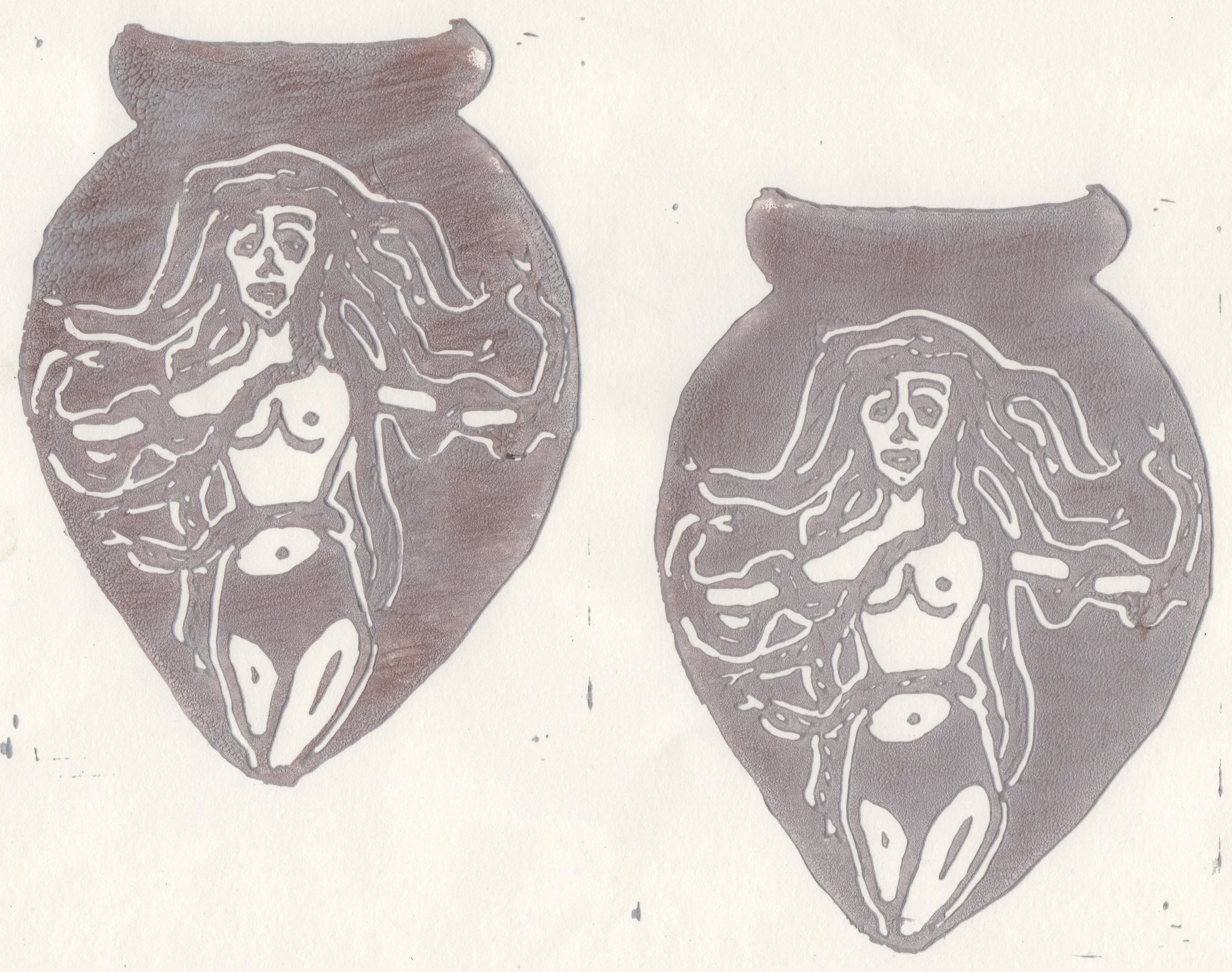 Medusa Amphora Print