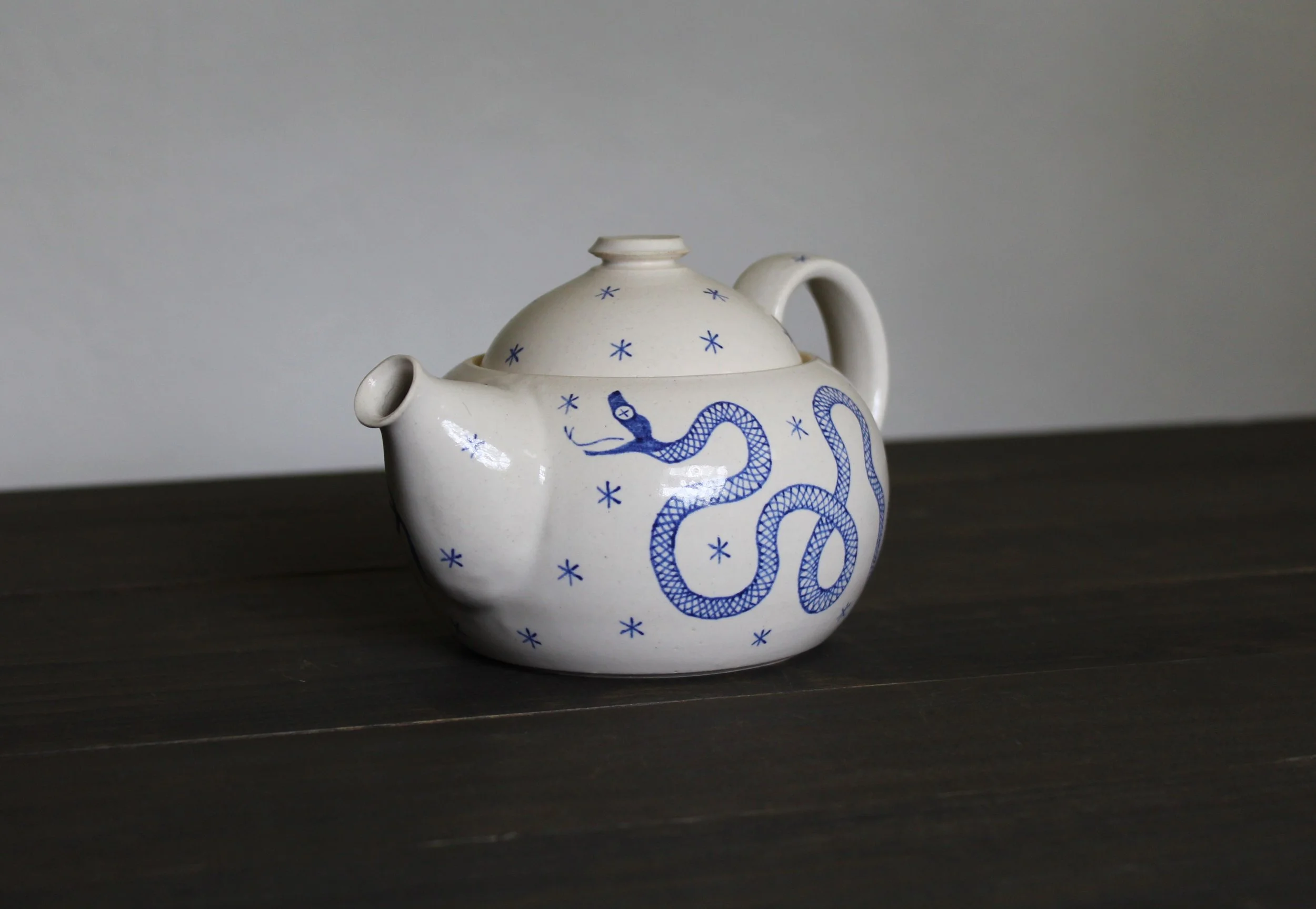 Twin Serpent Teapot