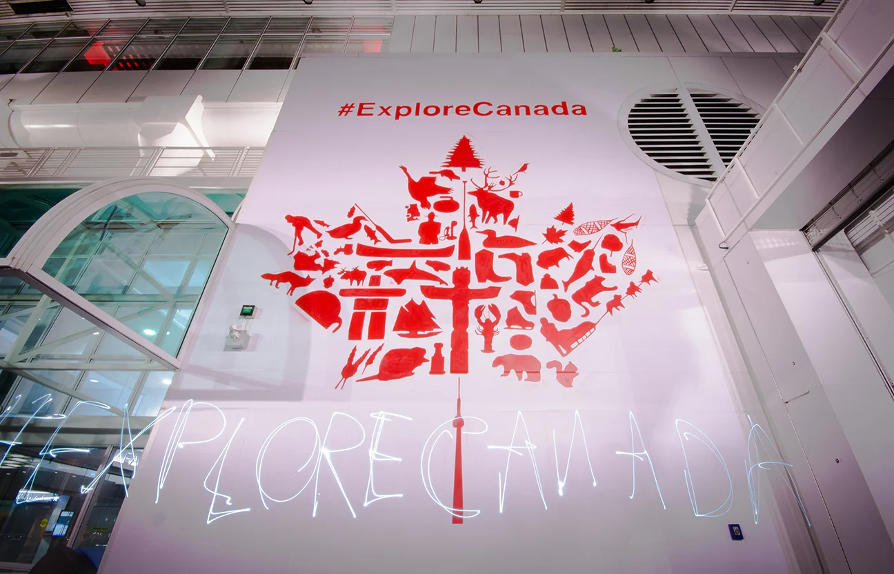 Canada Mural — Chairman Ting Illustration and Design