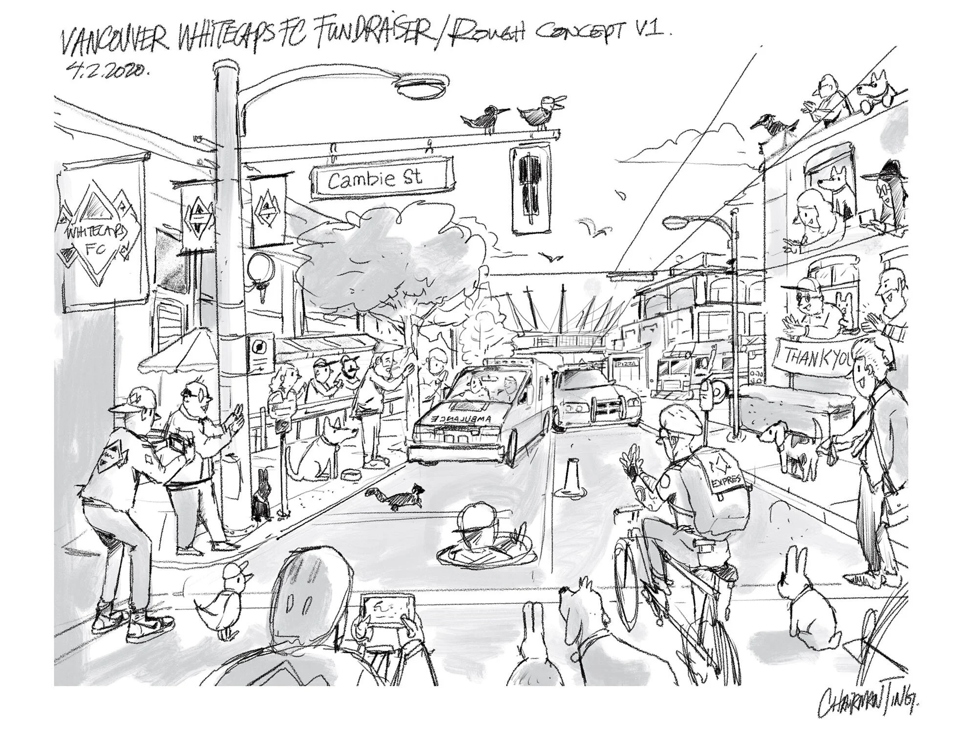 OLD Version - Initial concept sketch. 4.2.2020