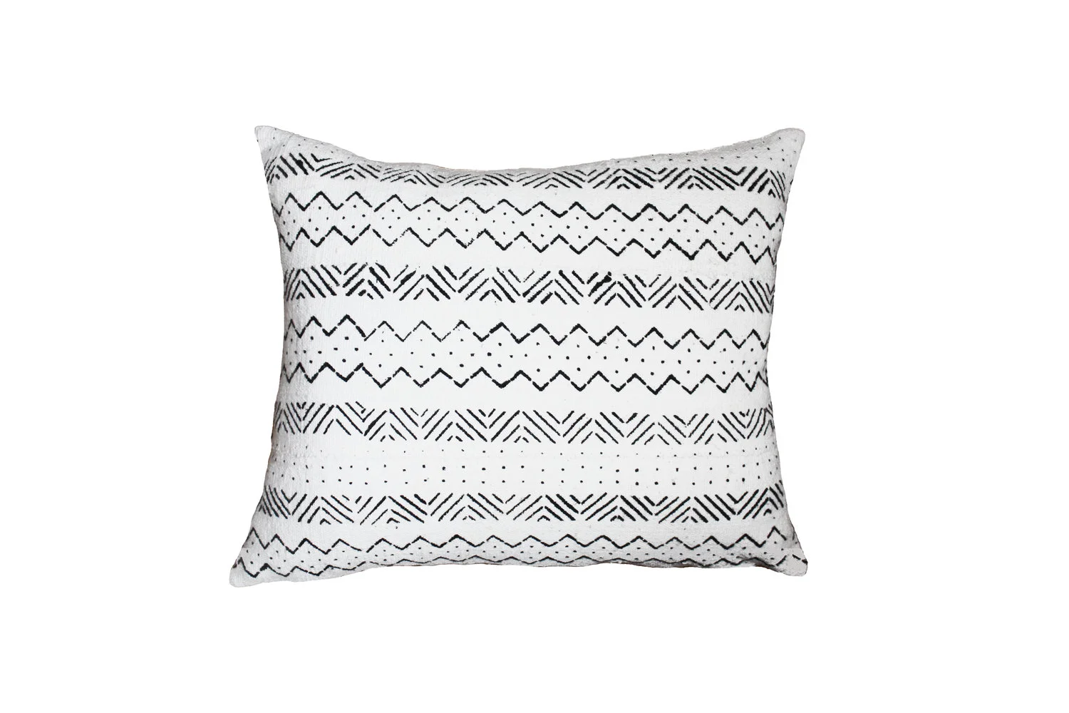 Coussin Bogolan Frise - Collection Côte d’Ivoire