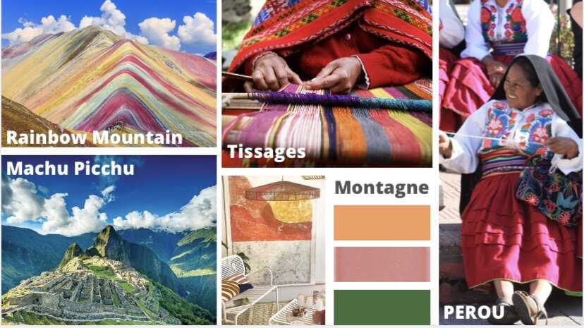 Moodboard Collection Pérou .