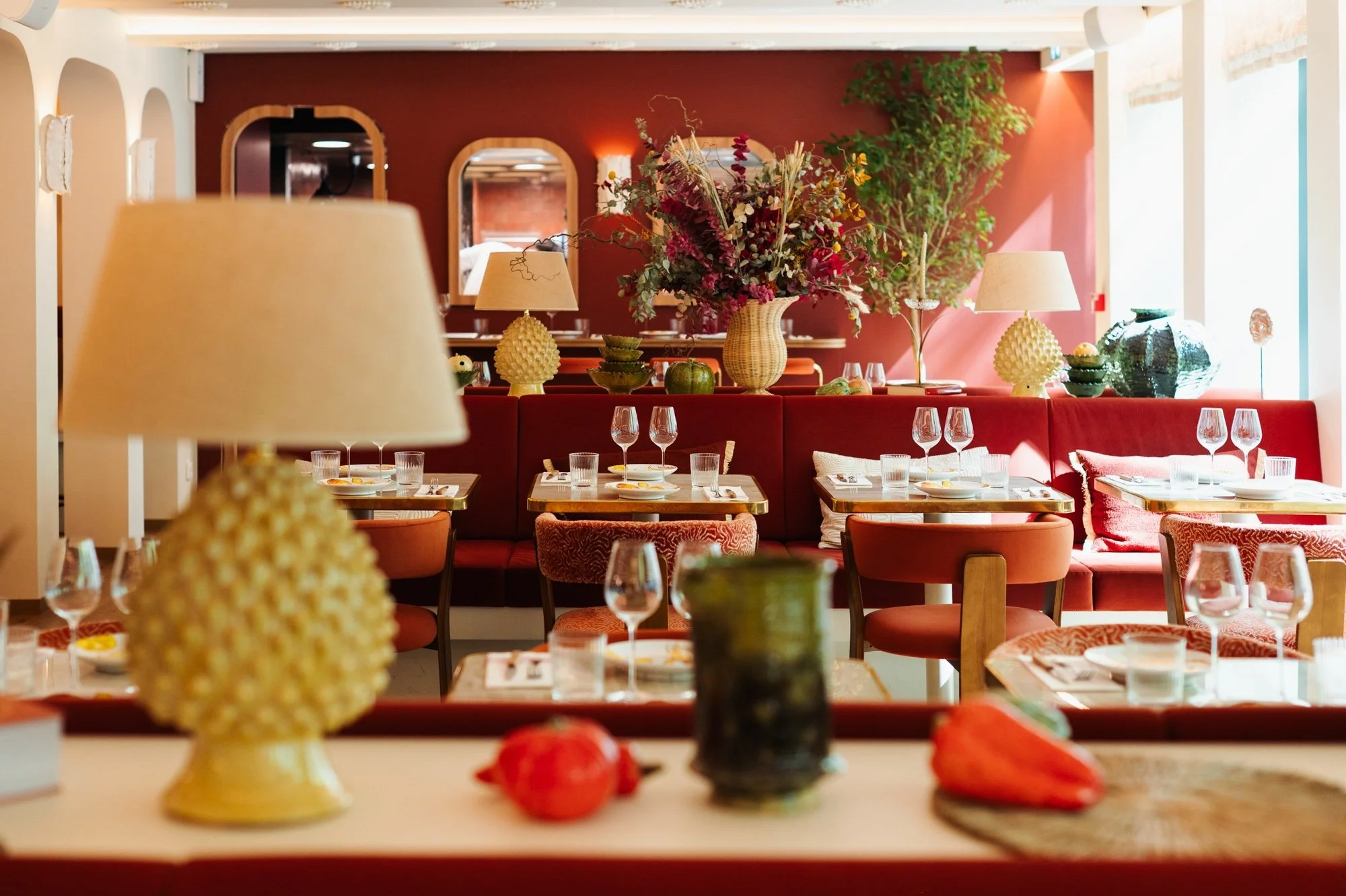 Restaurant Laïa Monceau Paris — salle intérieure