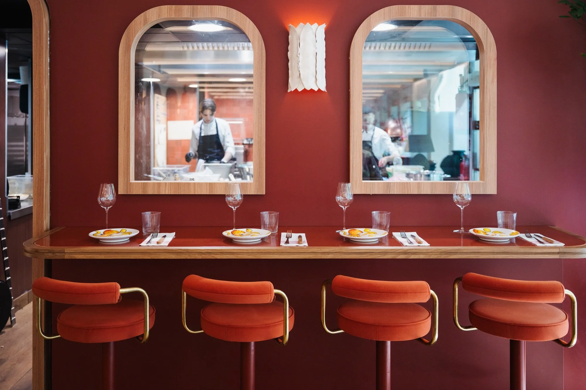 Cuisine ouverte Laïa Monceau