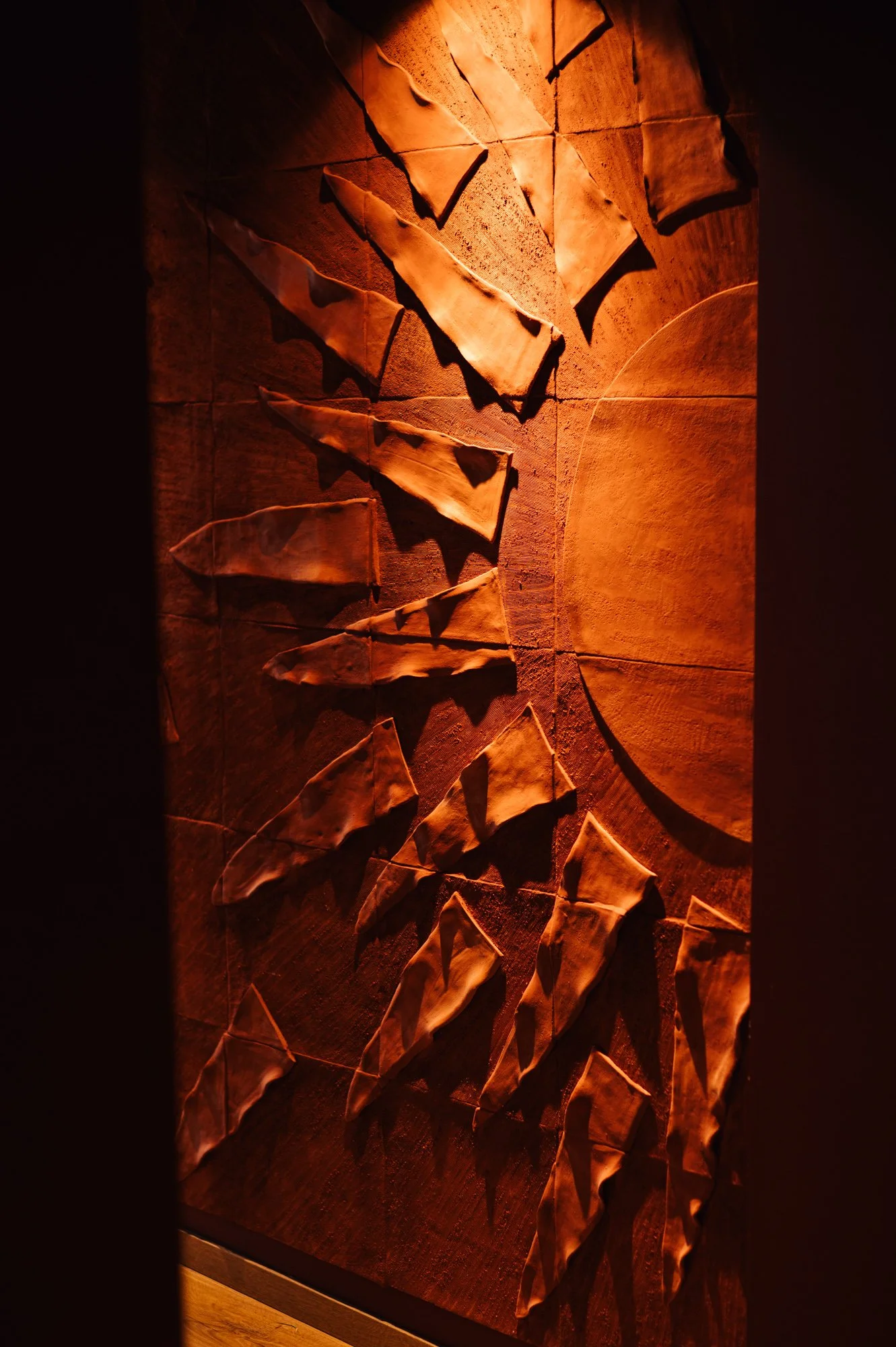 Détail décoration Laïa Monceau Paris Fresque Marie Leveque