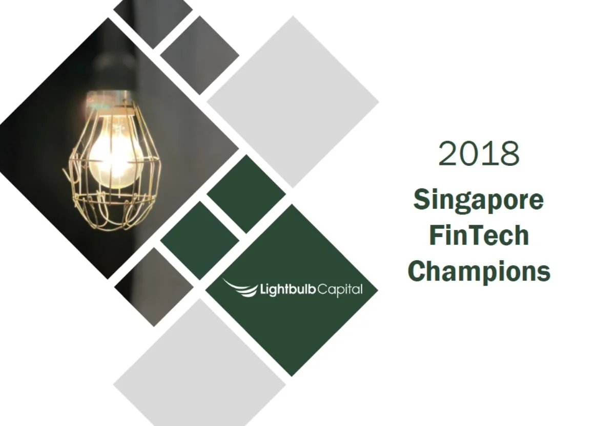 Vincent Caldeira featured on Lightbulb Capital's survey-style publication on 2018 Singapore FinTech Champions