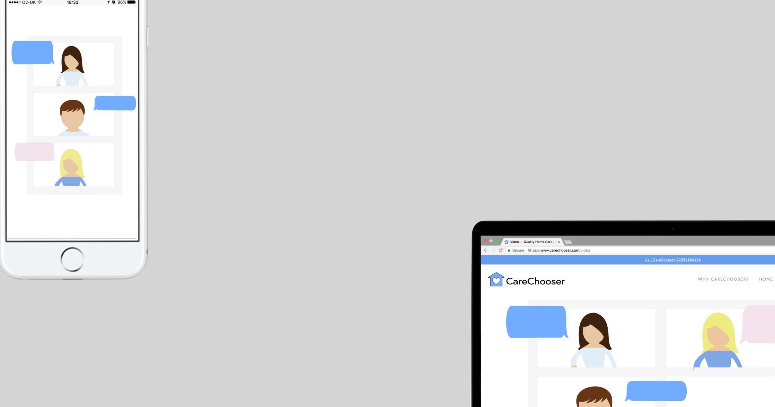 Find a Private Carer via Video