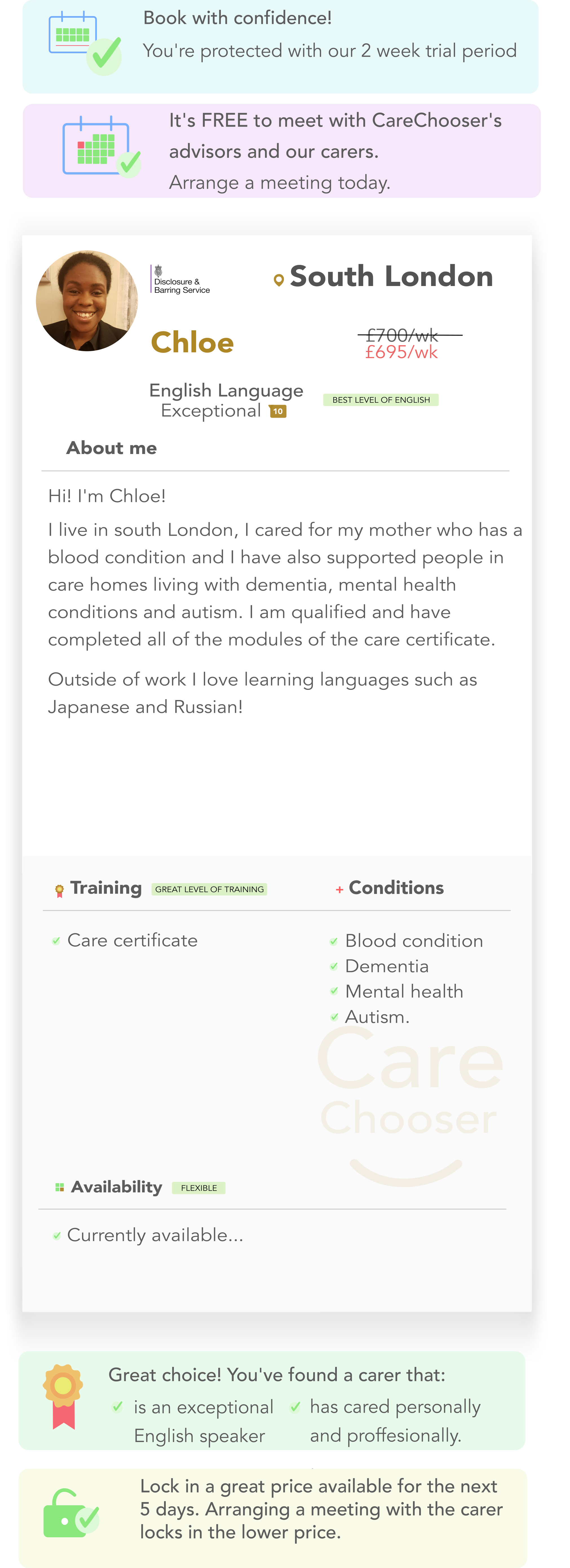 Chloe - live in care in south London.png