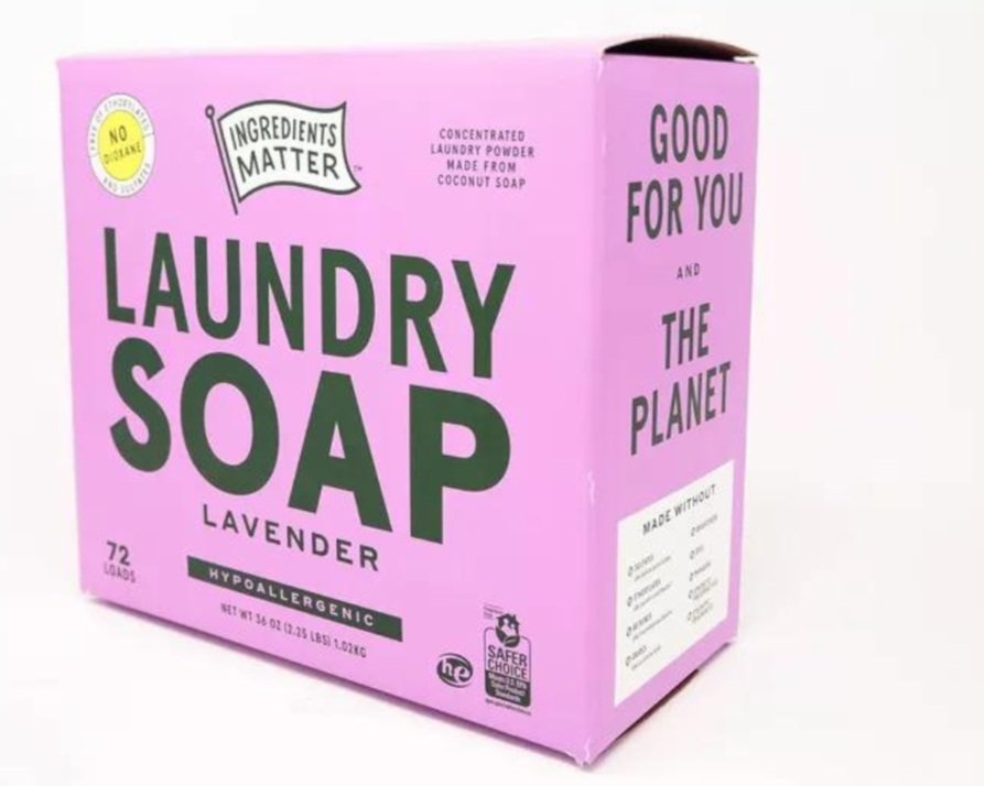 Ingredients Matter Laundry Soap