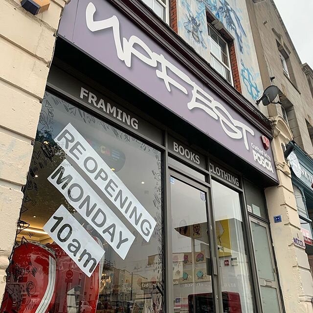 Shutters will be flying open on Monday and We. Are. Ready! 🥳
.Make sure to head out safely as shops open up, keep your distance and bear with traders as they navigate the new rules ❤️ #WeAreBS3 -
-
-
-
#Bedminster #Bristol #Reopeningsafely #reopenin