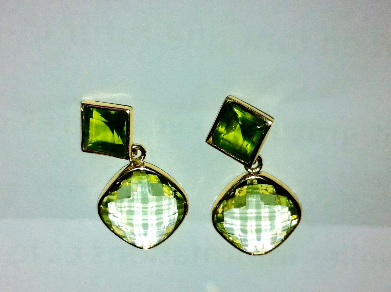 BO OR JAUNE ET PERIDOT