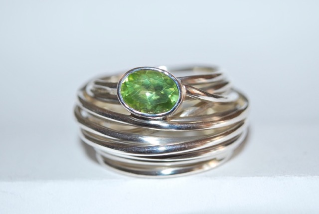 BAGUE ARGENT 