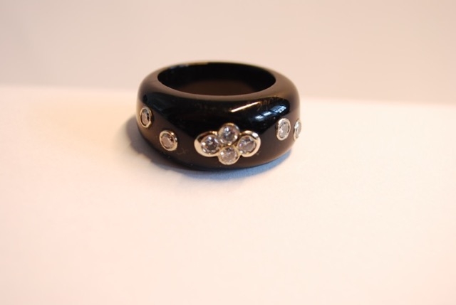 BAGUE PLEXI BRILLANT