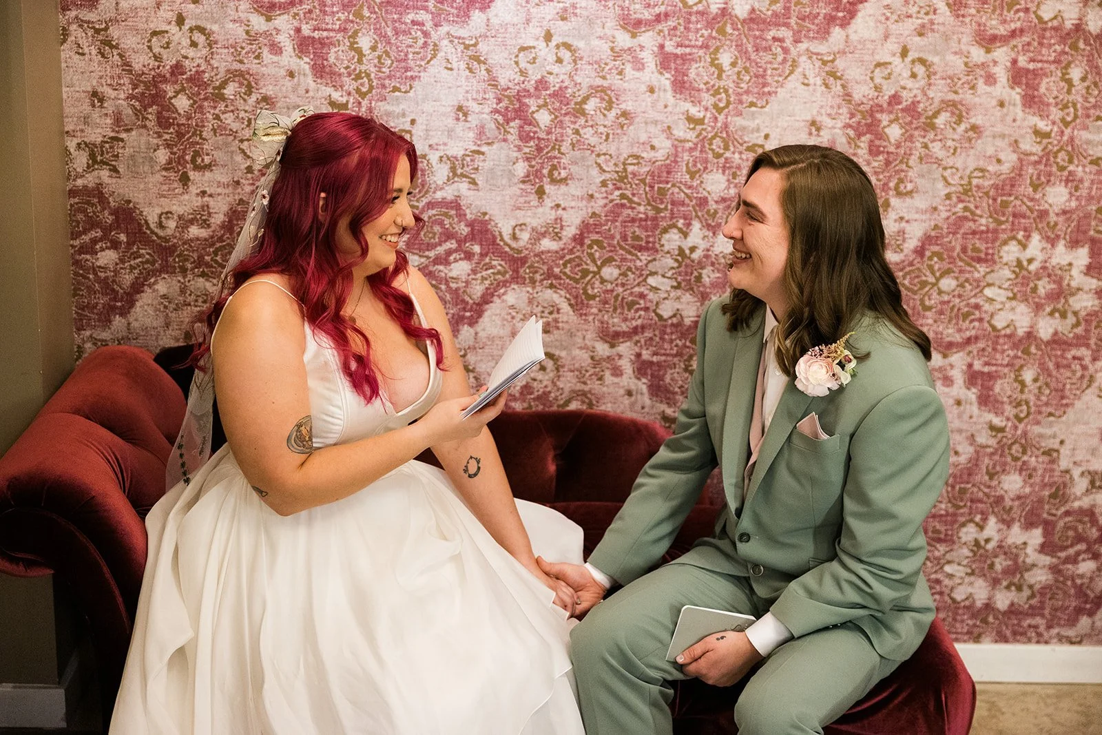 private vows at the joinery 