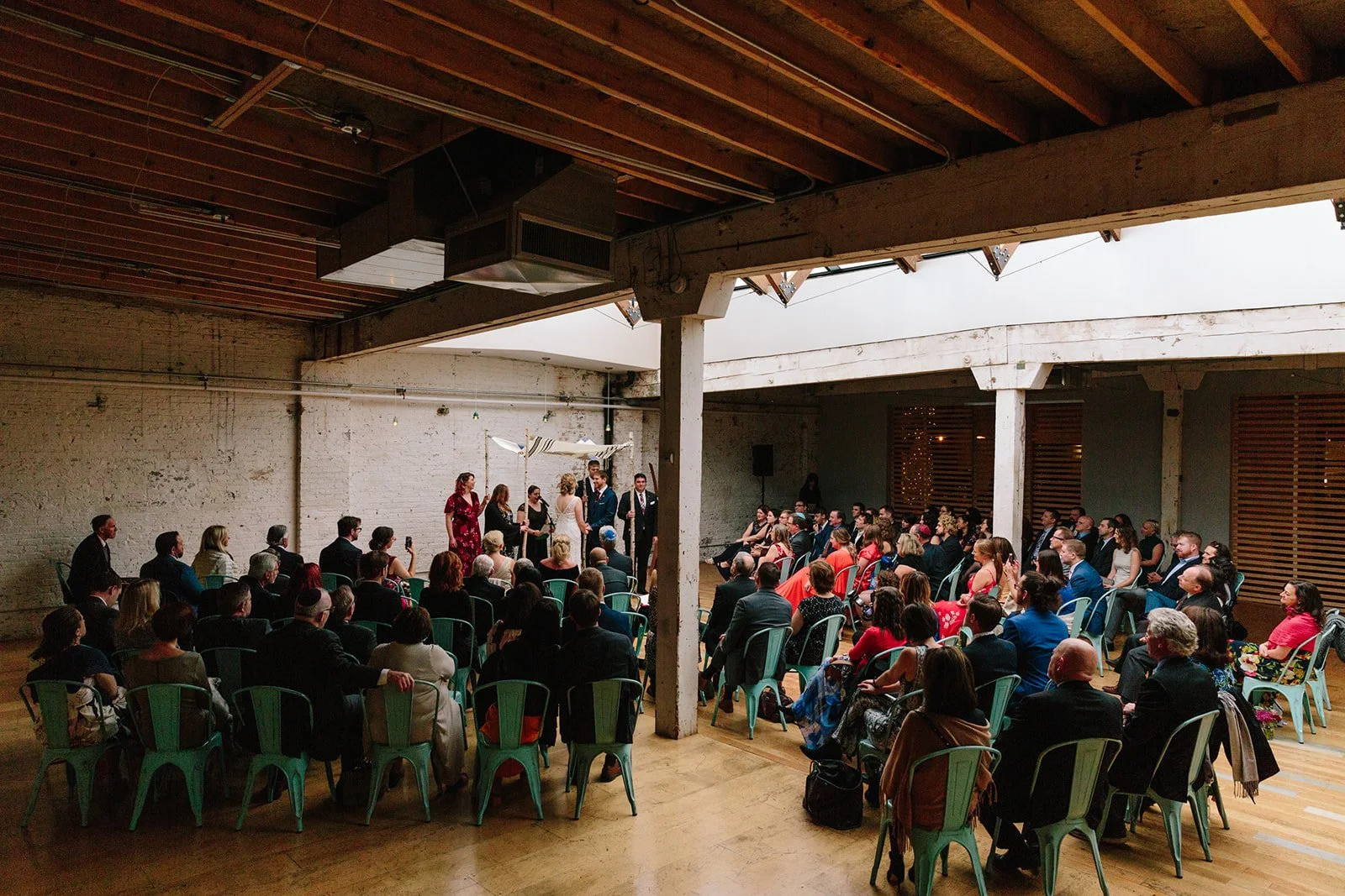 jewish wedding at the joinery 