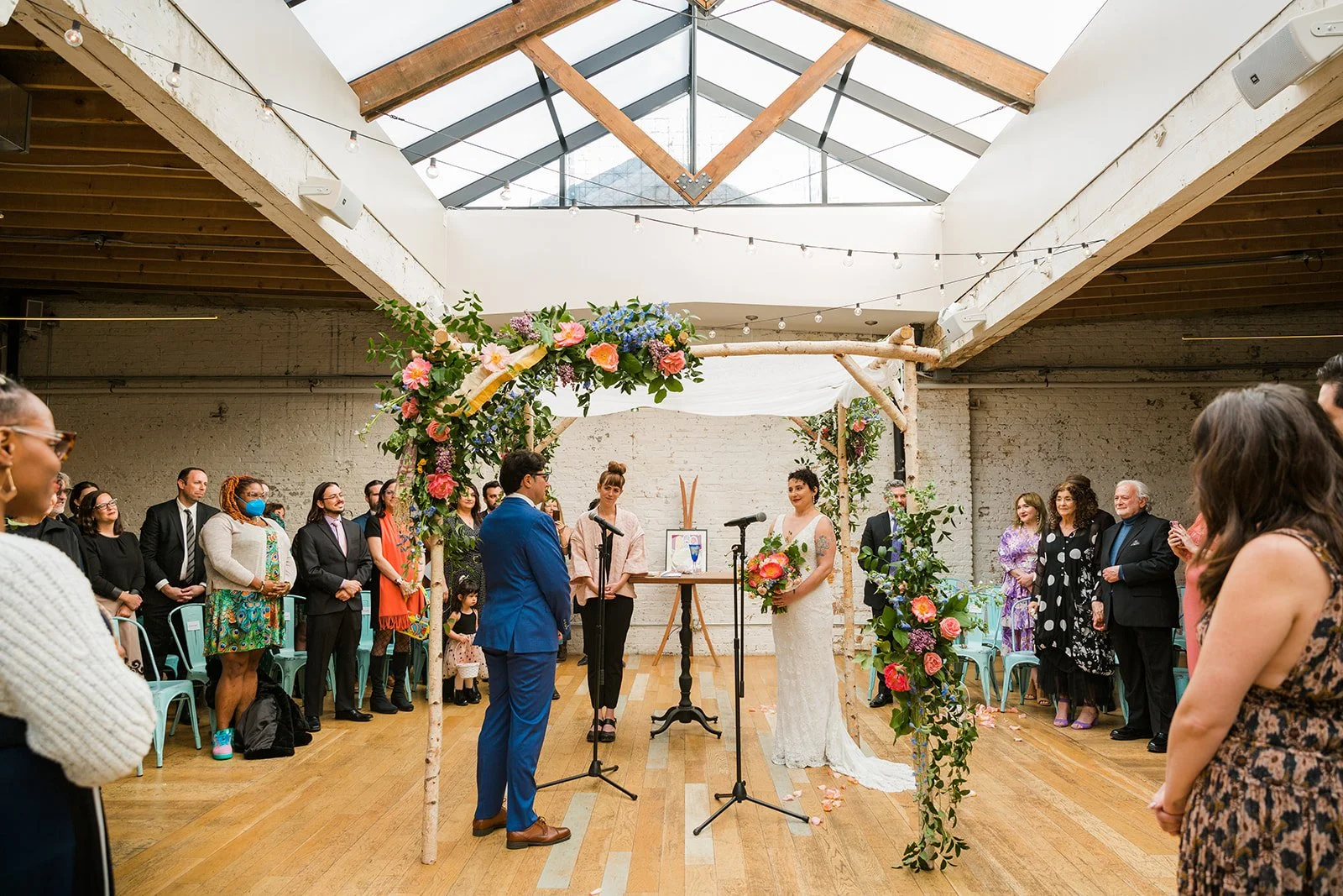 mix of cultures wedding ceremony chicago 