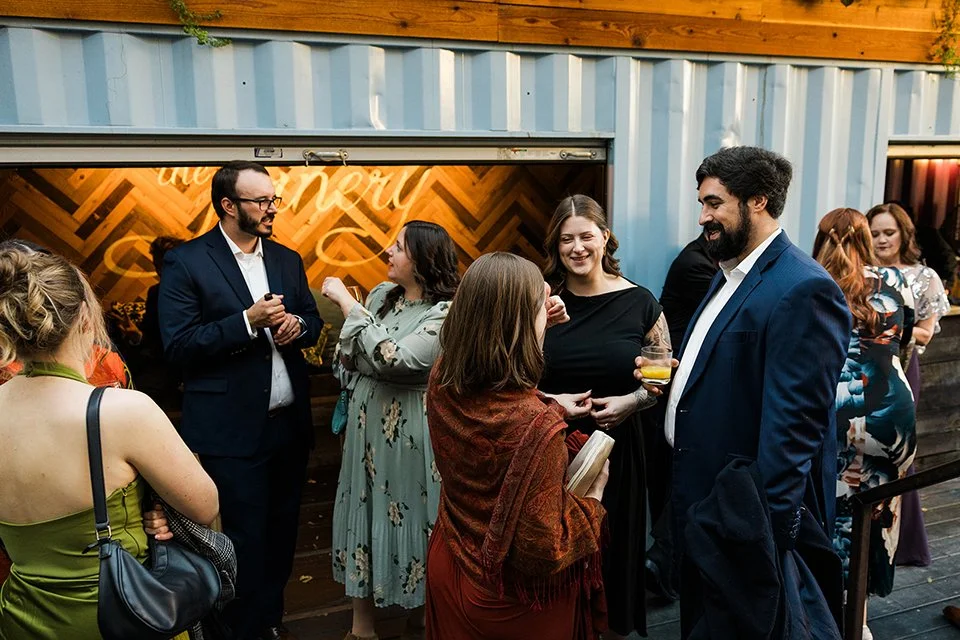 candids of wedding guests chicago 