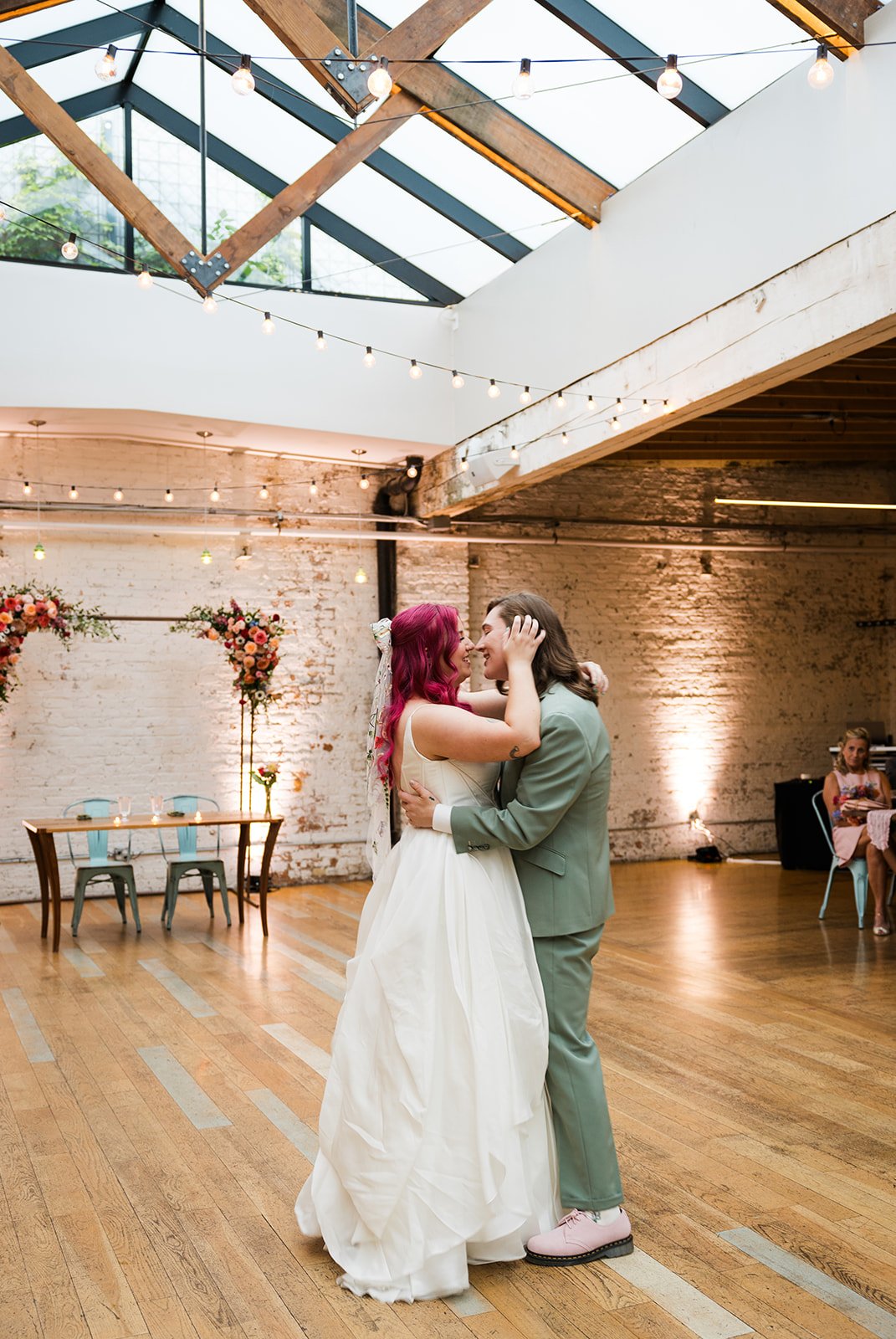 Queer wedding at the joinery 