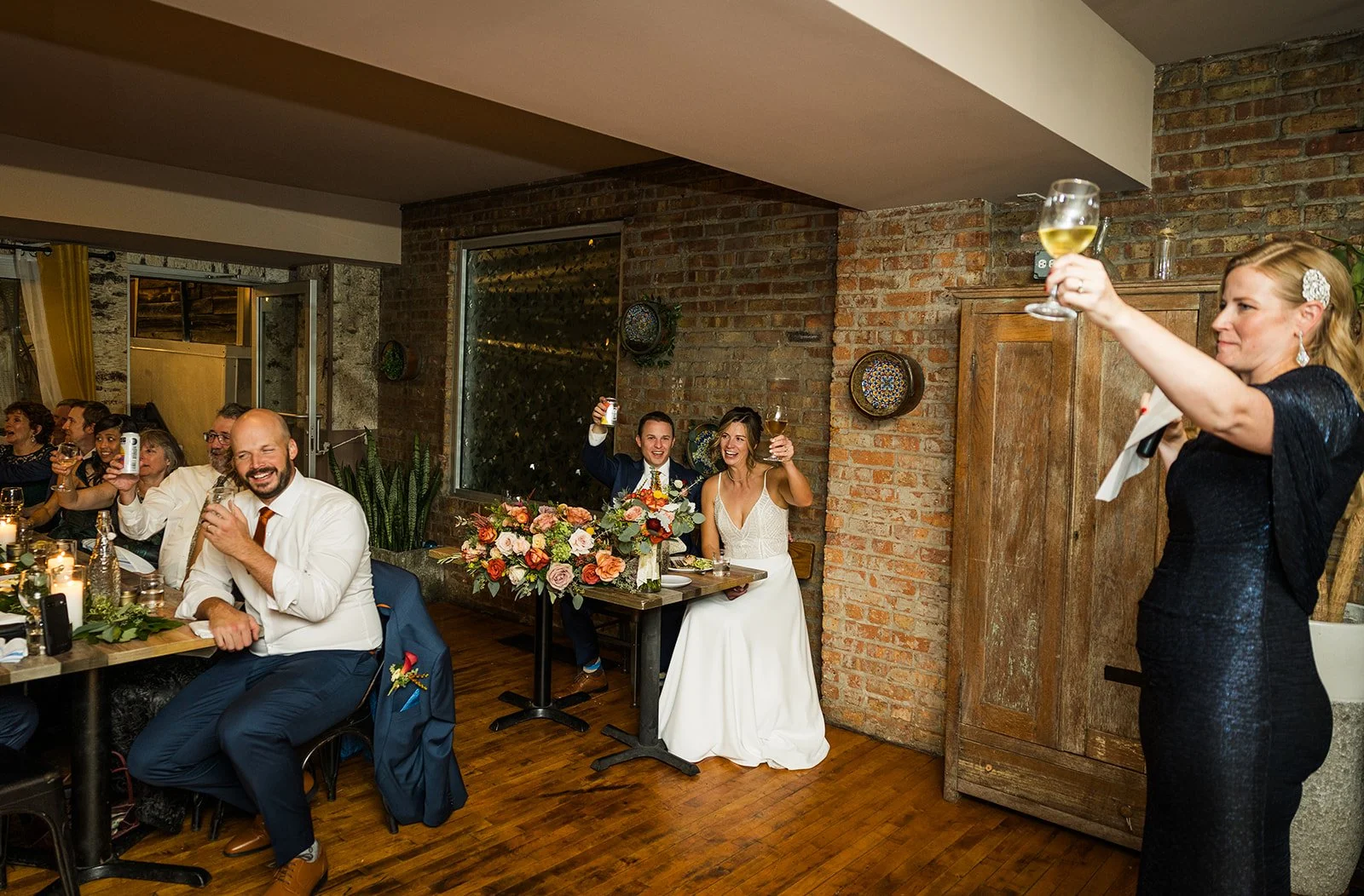 Wedding photos at Homestead on the roof chicago