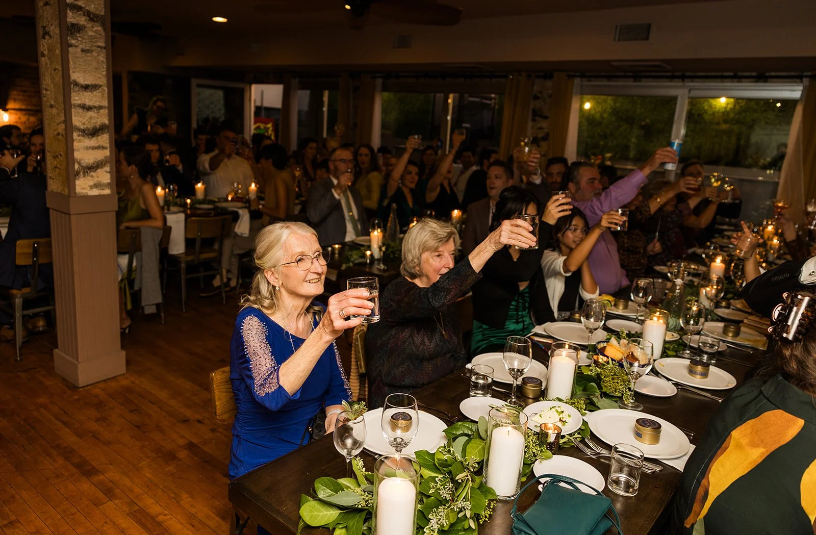 Homestead on The Roof Wedding reception 