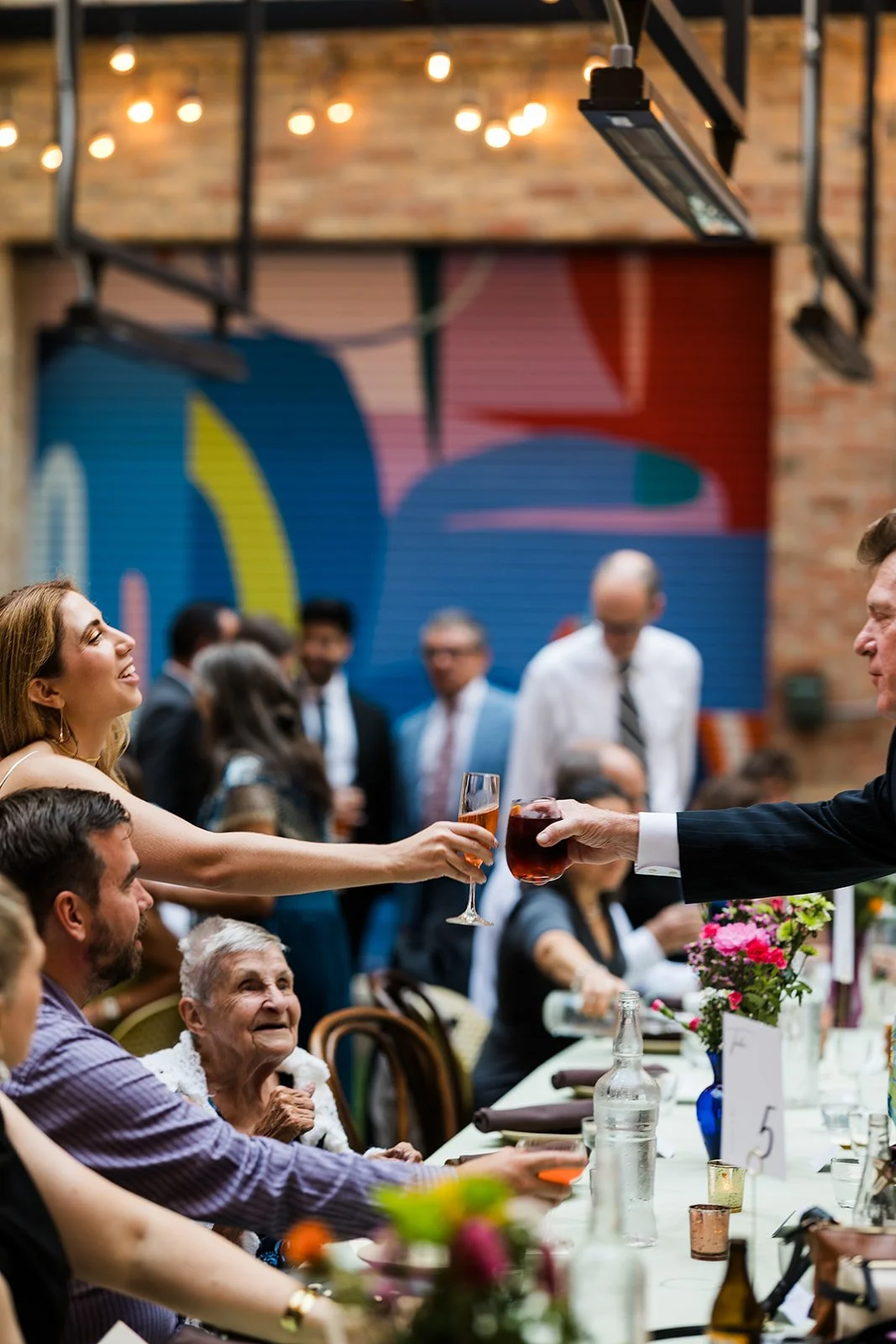 Candid wedding photos at Ada St