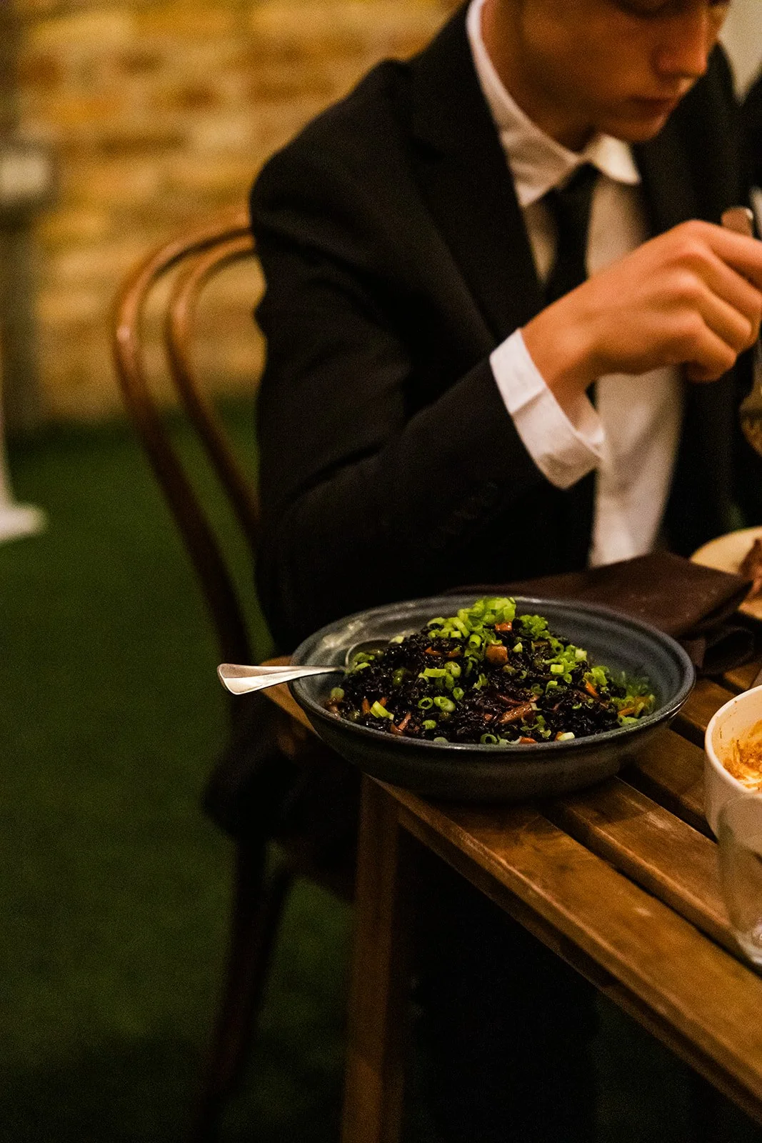 Food photo at Ada Street wedding 