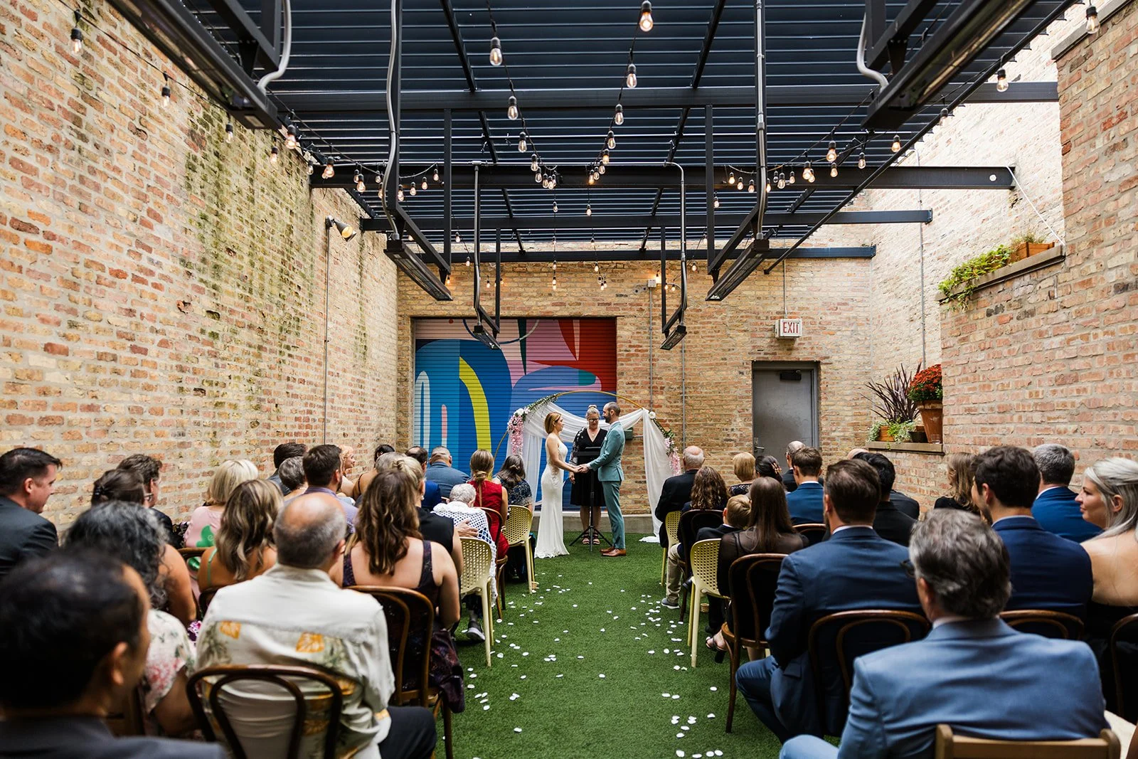 Ada St Wedding Ceremony 