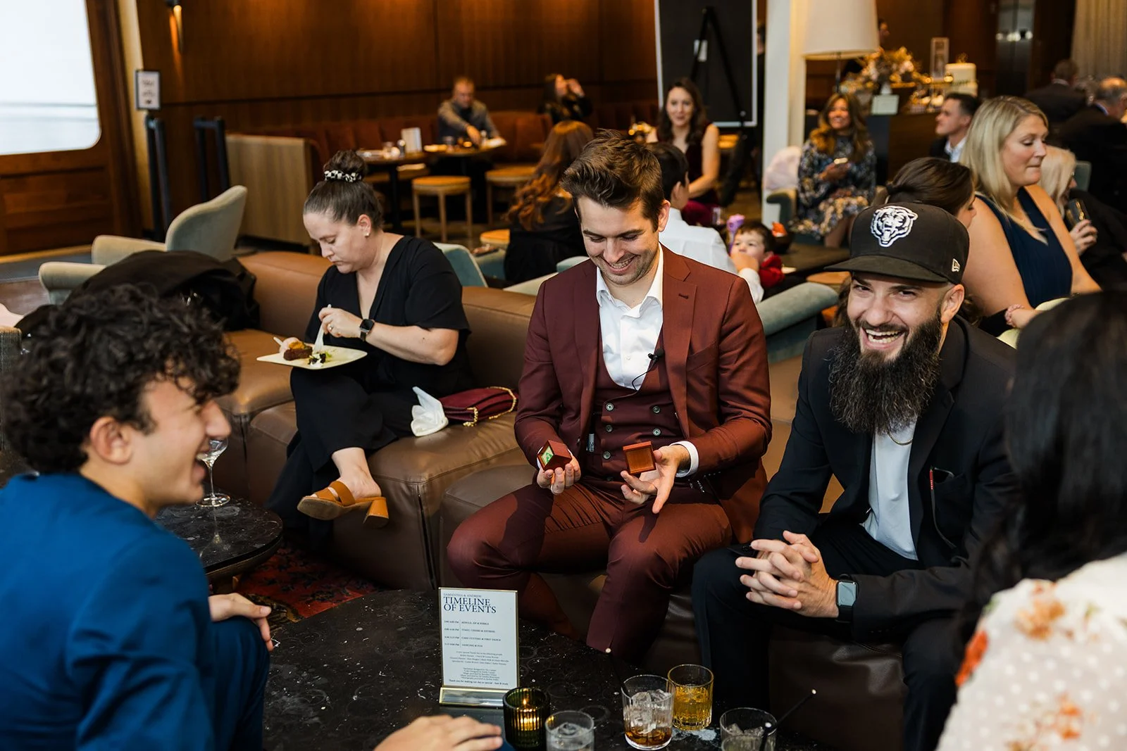 Chicago wedding at Three Top Lounge 