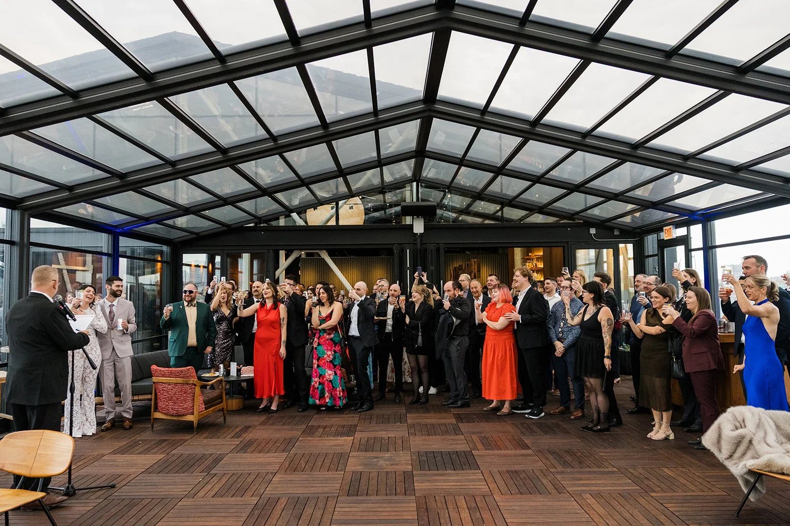 Three Top Lounge wedding Chicago 