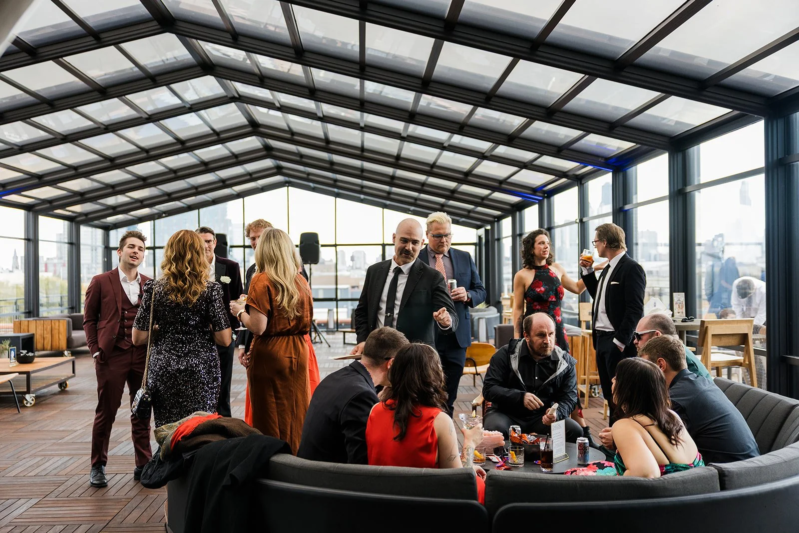 Three Top Lounge unique Chicago wedding venue 