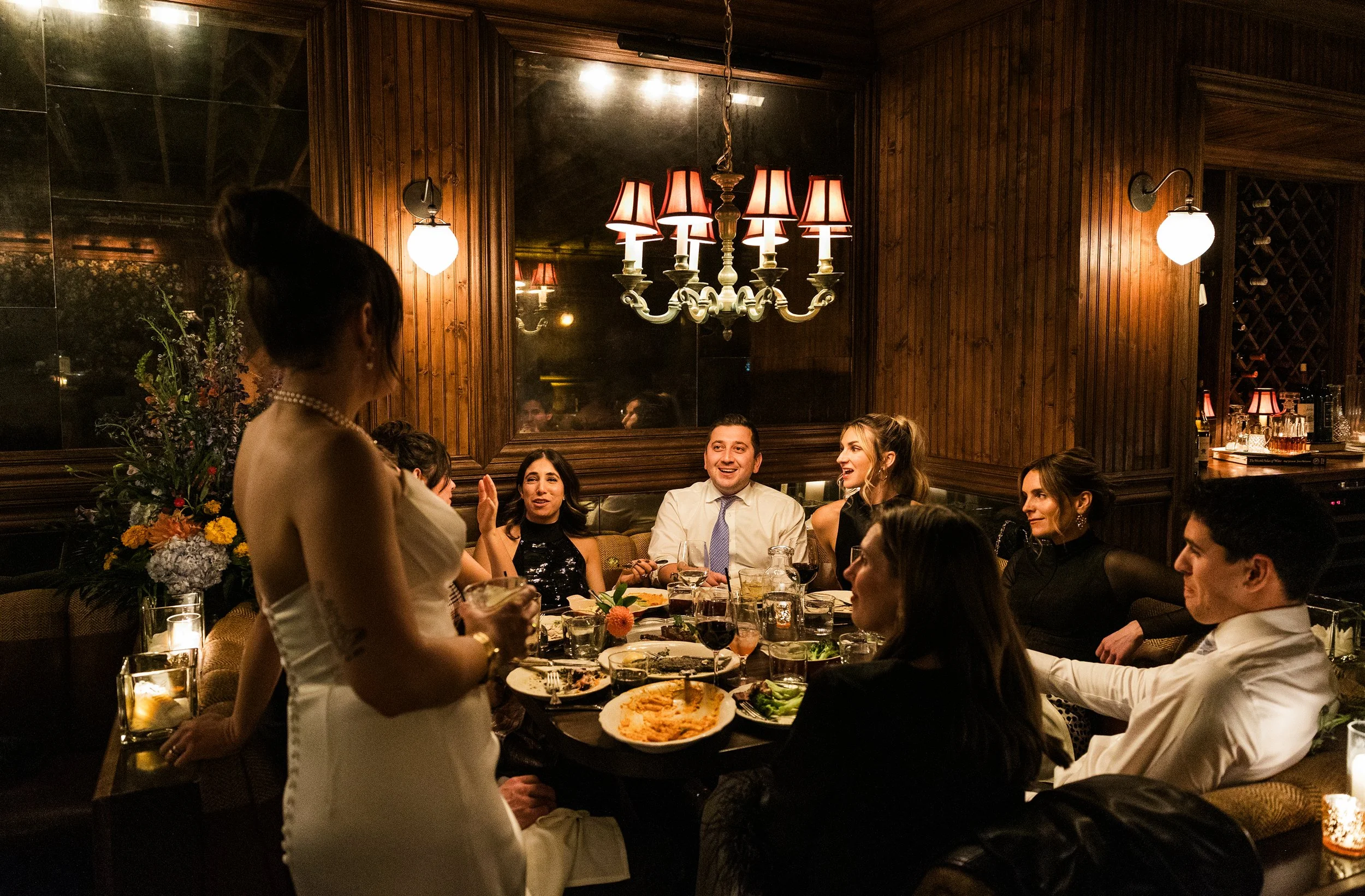 Gilt Bar Chicago wedding reception 