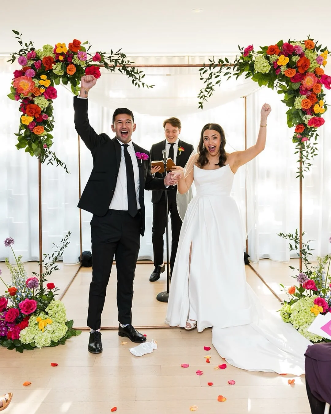 A look back at Sophia &amp; Ryan&rsquo;s wedding from last May! Bright colors, an emphasis on fun and the ability to take photos in one of my favorite Chicago music venues - this one was a dream! Happy (belated, sorry tis the season!) Anniversary R&a