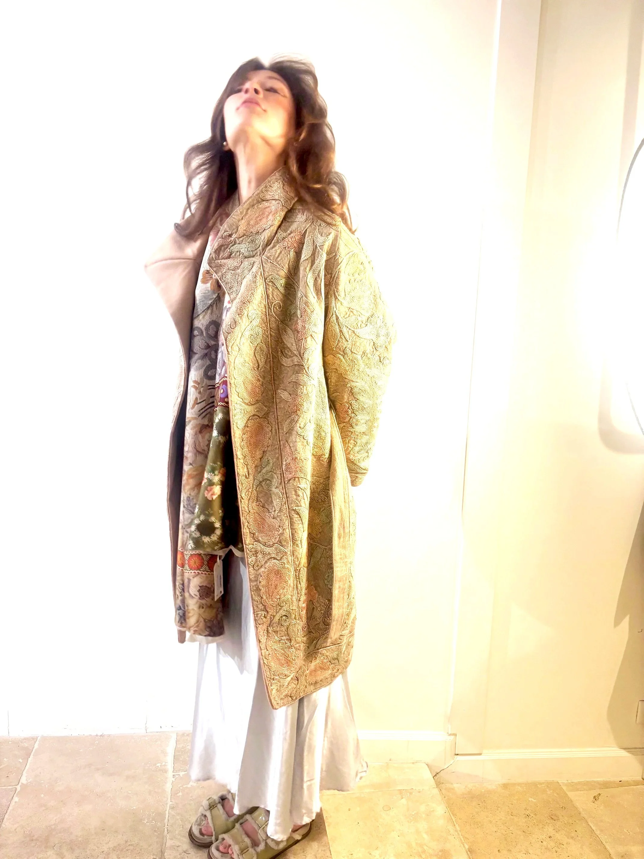 OPAL SUZANI OOAK COAT MADE FROM THE GOLD NUMBER